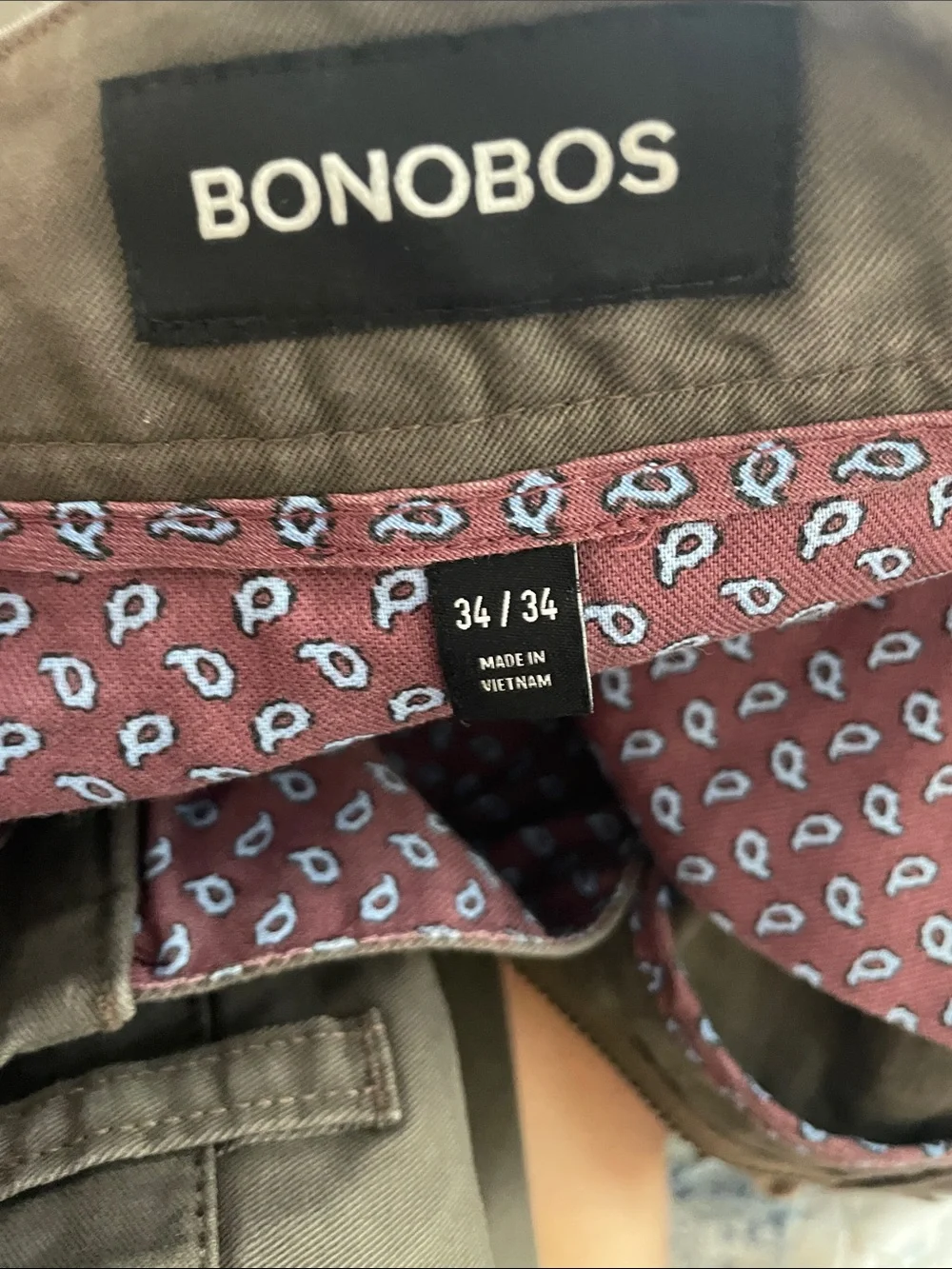 Bonobos Straight-Leg Chinos in Dark Brown